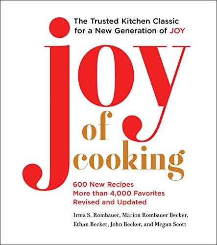 Cover of Joy of Cooking by Irma S. Rombauer, Marion Rombauer Becker, Ethan Becker, John Becker, Megan Scott